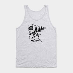 Minnesota Lake Life Tank Top